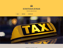 Tablet Screenshot of eurotaxisjumar.com